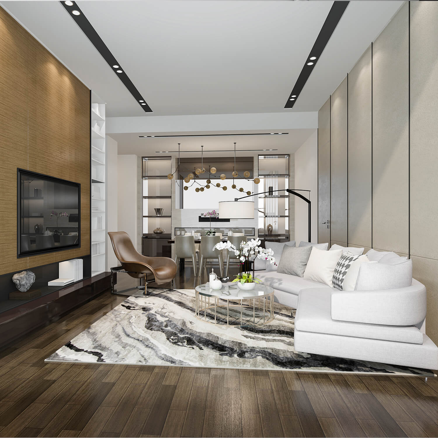 Stunning Luxury High End Home Renovation Design image