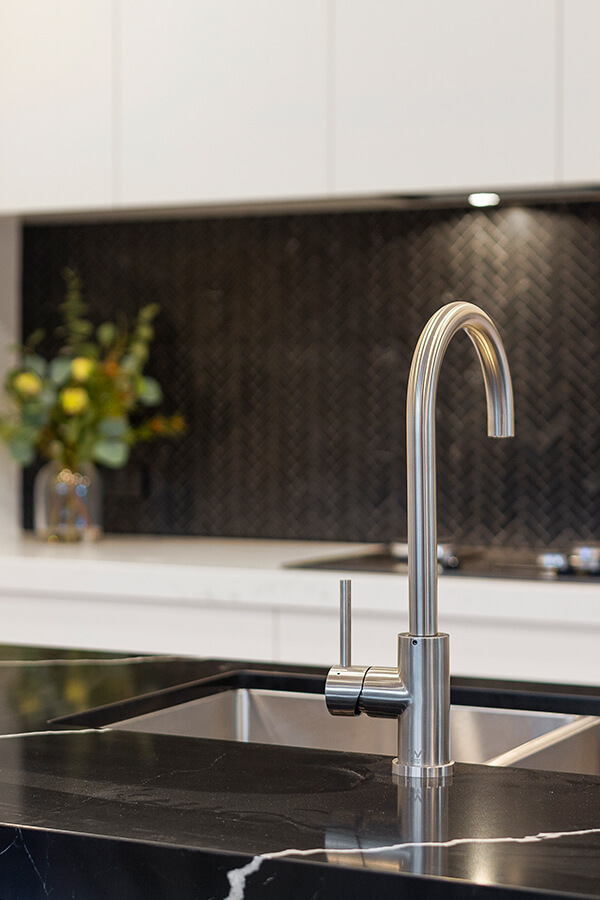 Contemporary Kitchen Remodel by Luxury Home Remodeling project photo